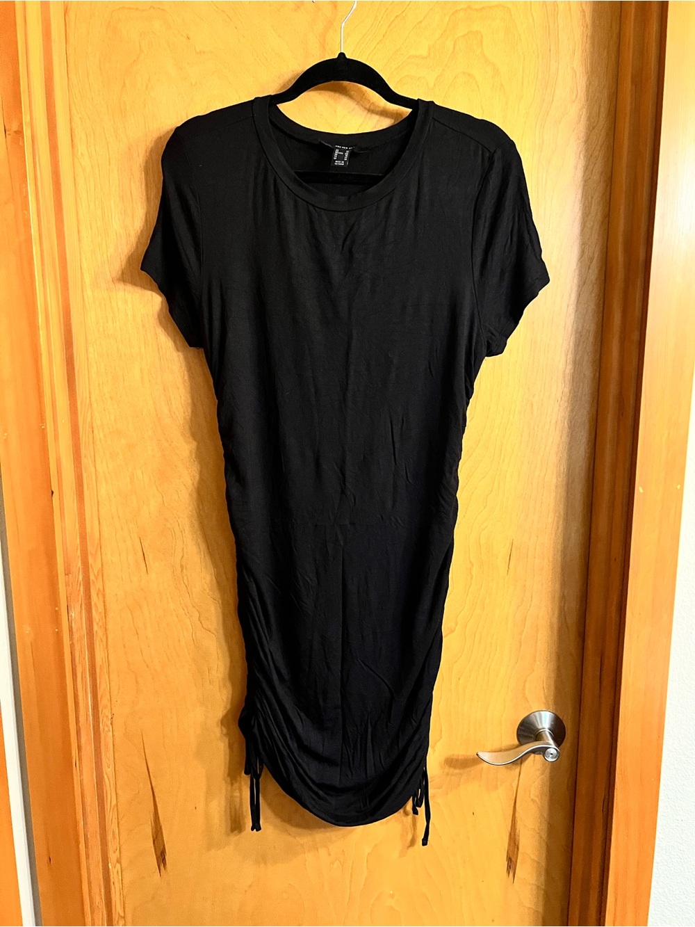 🖤 Forever 21 Side Tie Shirt Dress Black - 1X
